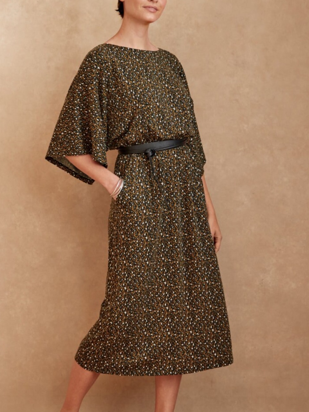 Garnet Hill Prato Knit Dress Size XS